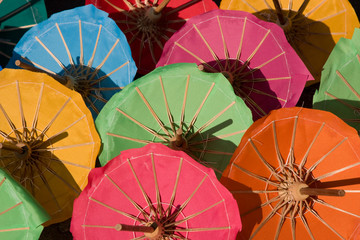 Paper umbrellas