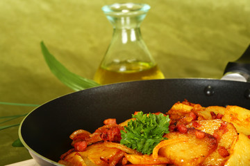 Frische Bratkartoffeln