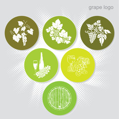 Grape sign (icons)