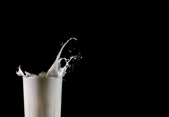 Glass of milk