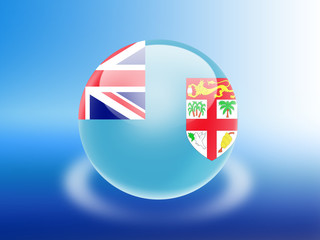 Obraz premium bandeira das Fiji
