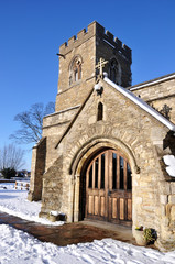 Fototapeta na wymiar Church Entrance