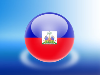 Obraz premium bandeira do Haiti