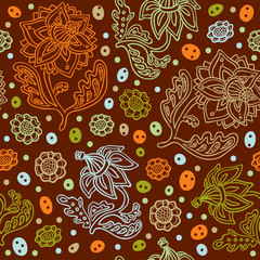 flower seamless pattern