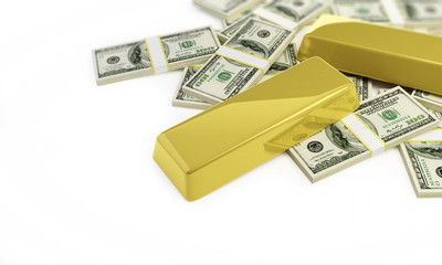 bullions and dollars