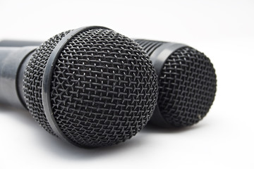 Deux microphones