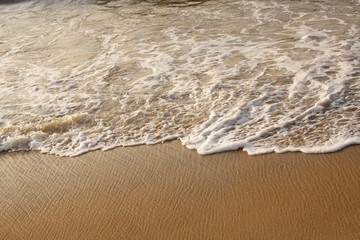 Close up of Ocean tide