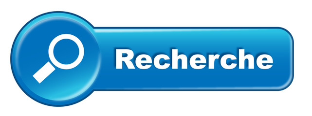 Bouton RECHERCHE (Internet Web Rechercher Loupe Symbole Moteur)