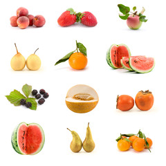 Collection of fruits