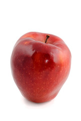 big red ripe apple