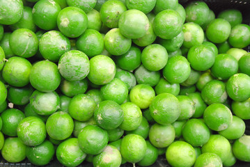 Lime pile on market