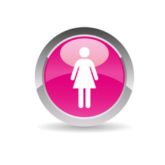 Picto femme - Icon contact woman