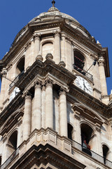 Torre de la Catedral, Plaza del Obispo,Málaga,España