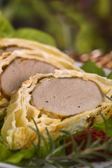 Filet im Teigmantel