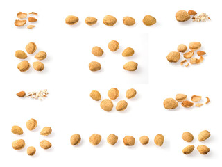 Almonds collection