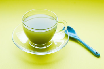 cup of green tea