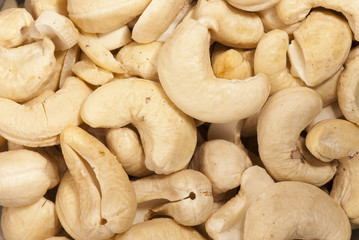 Cashew Nuts background