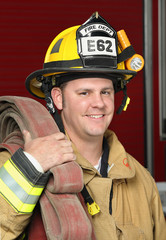 Obraz premium Fire Fighter