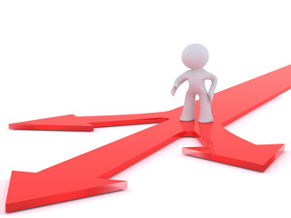 decision point at crossroads