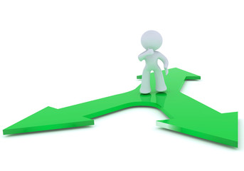 decision point at crossroads