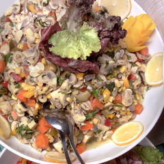 an image of Turkish foods at the buffet