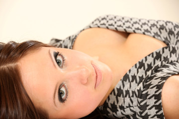 Naklejka premium Beautiful Young Woman