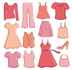 Lady's clothes