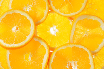 Fresh orange fruits background
