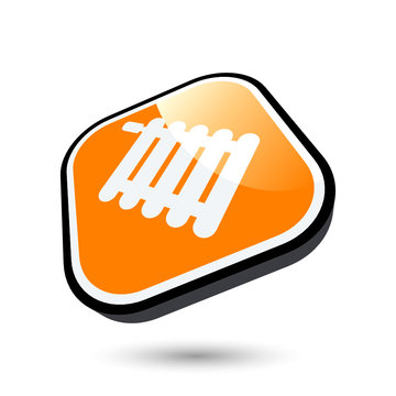 heizung heizen heizk&ouml;rper zeichen symbol