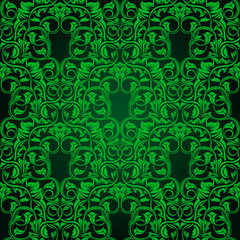 Green seamless wallpaper