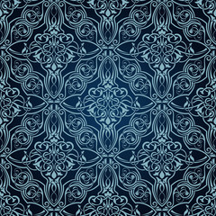 Blue seamless wallpaper