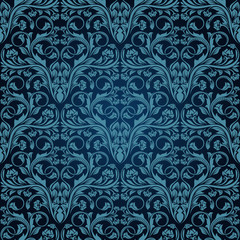 Blue seamless wallpaper