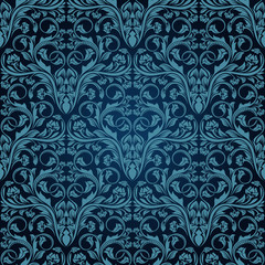Blue seamless wallpaper