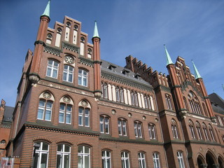 façade d'une maison à Lübeck