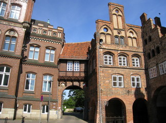 maison ancienne à Lübeck