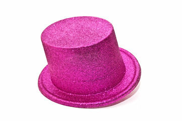 Sombrero con brillantina