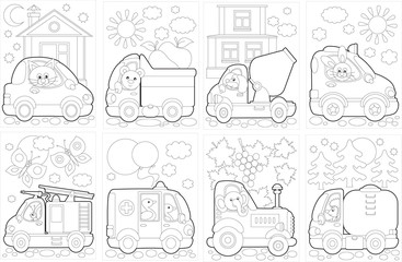 Coloring book “Cars”