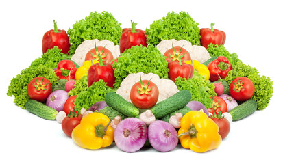 Assorted fresh vegetables