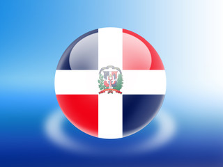bandeira da Republica Dominicana © Alicina