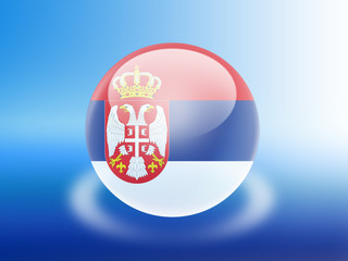 bandeira da Servia