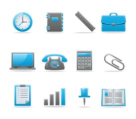 Web, business and money icon set. Part 1.