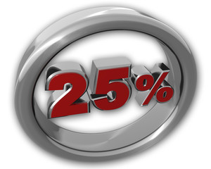 25%