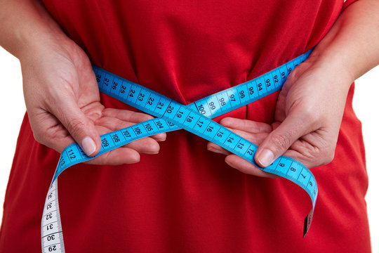 Ma&szlig;band um Bauch