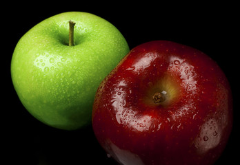 Red and Green Apples