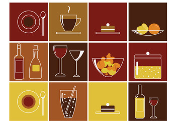 Food and drink icons