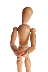 Men with tablet in hend