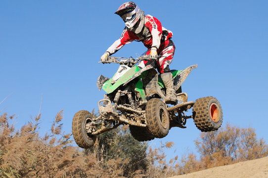 Quad 7 Jumping The Dune