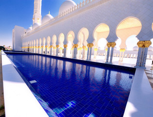 Scheich Zayed Moschee in Abu Dhabi II