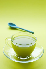 cup of green tea