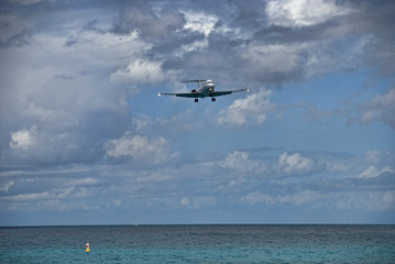 Fototapeta na wymiar Saint Maarten Coast, Dutch Antilles